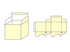 ワンタッチ箱（オートマチックボトム）の化粧箱・紙箱・パッケージ 企画制作