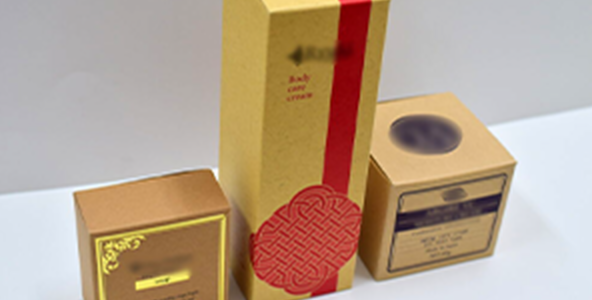 化粧箱制作：環境配慮型の紙について