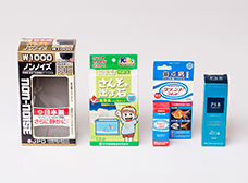 日用雑貨・動物用医薬品関係の化粧箱・紙箱・パッケージ 企画制作